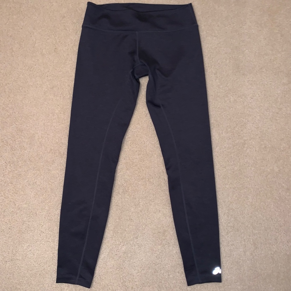 ASICS purple/gray running tights